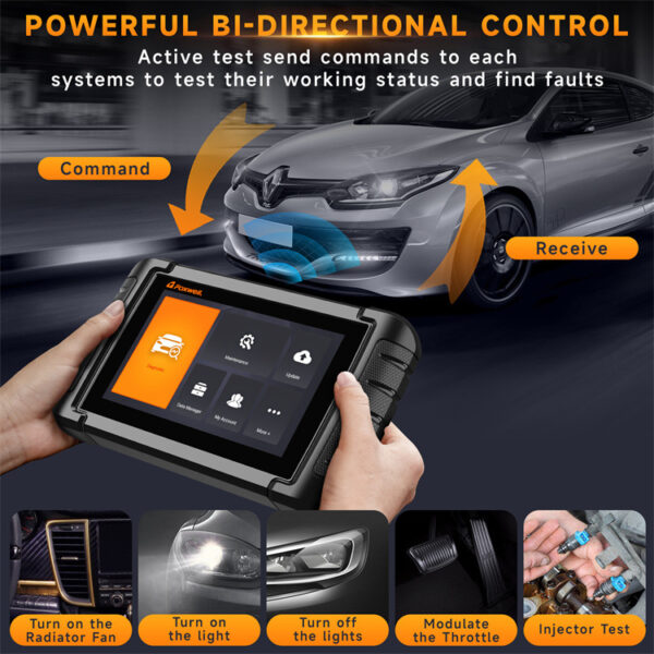 FOXWELL NT809BT OBD2 Bluetooth Car Diagnostic Tool