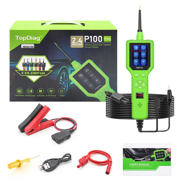 TopDiag P100 Pro Car circuit detector