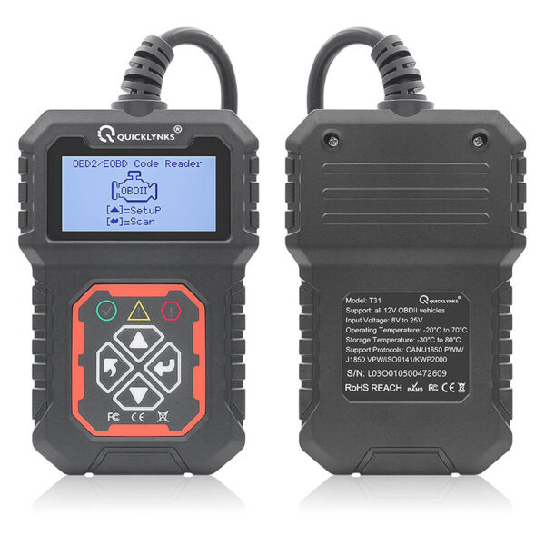 T31 obd2 scanner car code reader