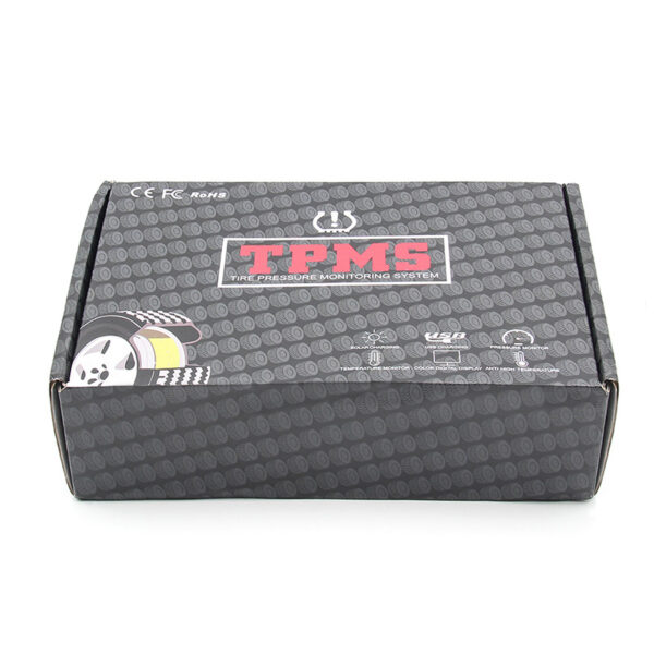 Solar car tire pressure monitor TY08 TPMS