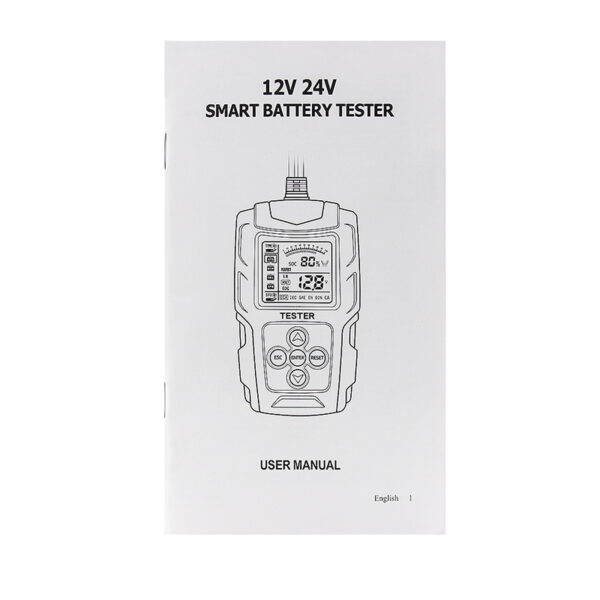 Car battery detector 12/24V