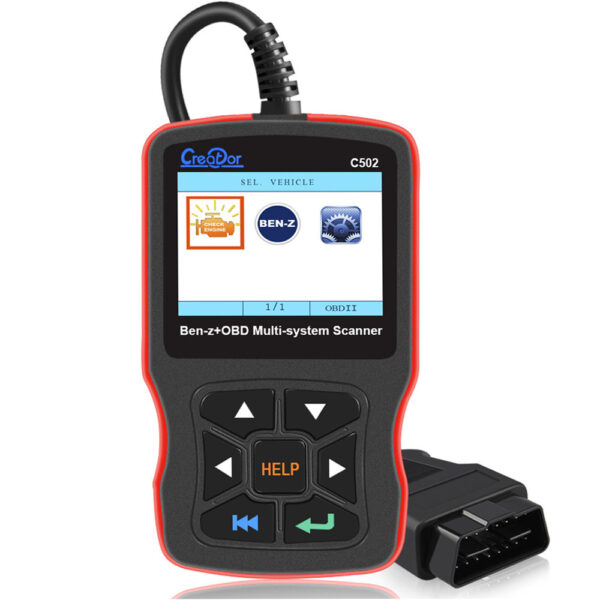 Creator C502 for BENZ & OBDII/EOBD Multi-system Scanner