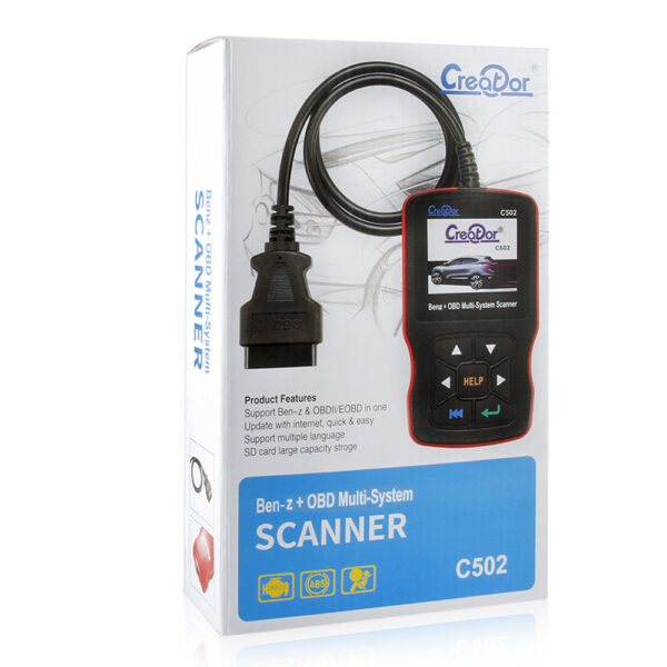 Creator C502 for BENZ & OBDII/EOBD Multi-system Scanner