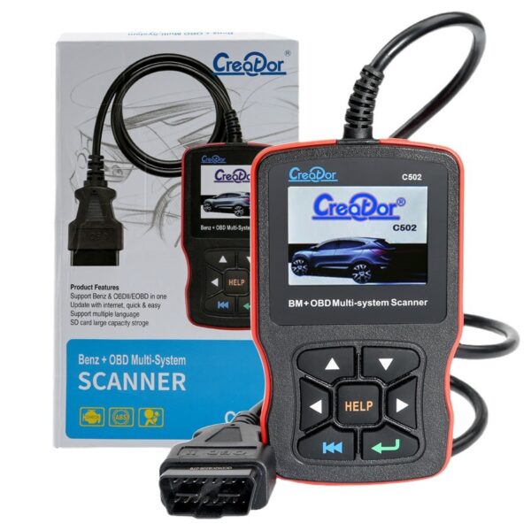 Creator C502 for BENZ & OBDII/EOBD Multi-system Scanner