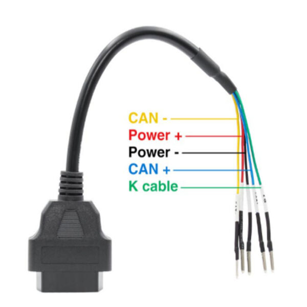 OBD Female 16 pin k line can line Jumper Tester K+can