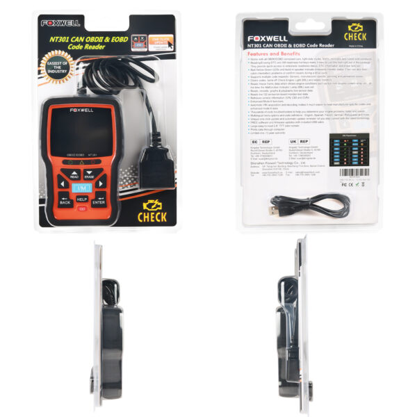 Foxwell NT301 CAN OBDII/EOBD Reader