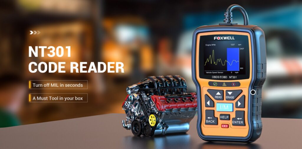 Foxwell NT301 CAN OBDII/EOBD Reader