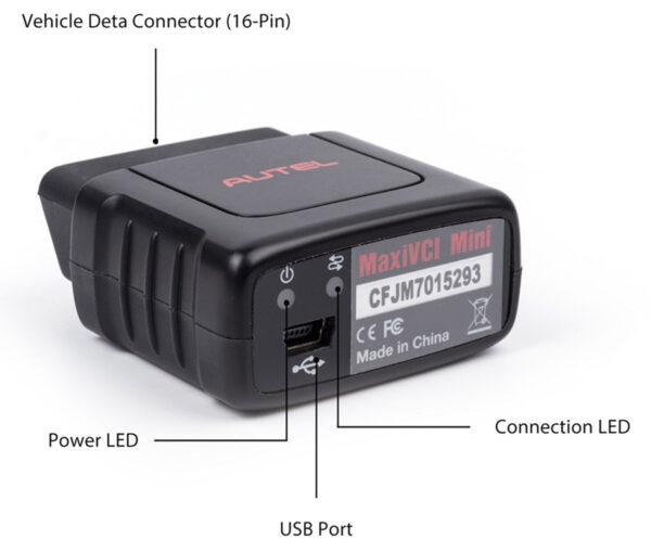 Autel MaxiVCI Mini VCI Bluetooth connector