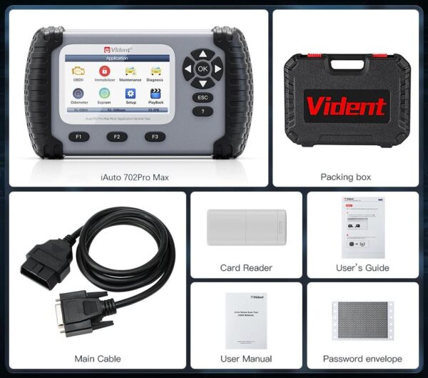 VIDENT iAuto702Pro Max OBD2 scanner