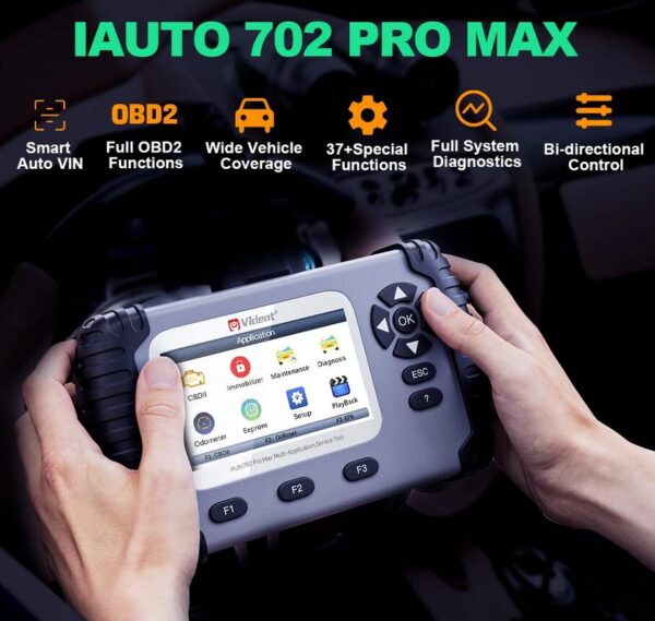 VIDENT iAuto702Pro Max OBD2 scanner