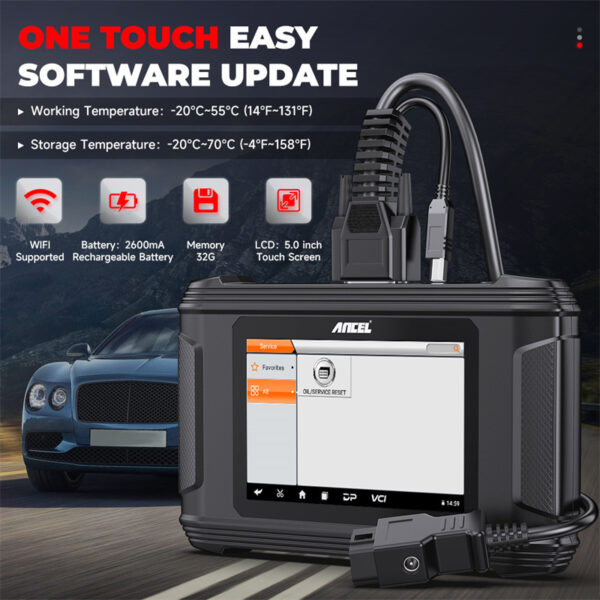 ANCEL DM500 Car Cluster Correction Oil Reset Code Reader