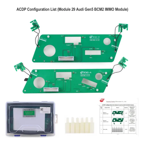 Yanhua ACDP ACDP-2 Module29 AUDI Gen5 BCM2 IMMO Module for A4/ A5/ Q5/ A6/ A7/ A8