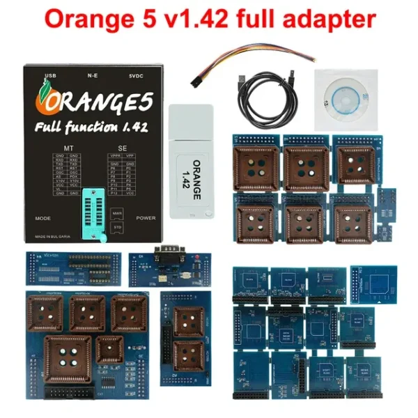 Orange5 Programmer V1.42 Full Activation Upgraded Orange 5 V1.42 Super Pro Professional ECU Programming Device Repair Tools