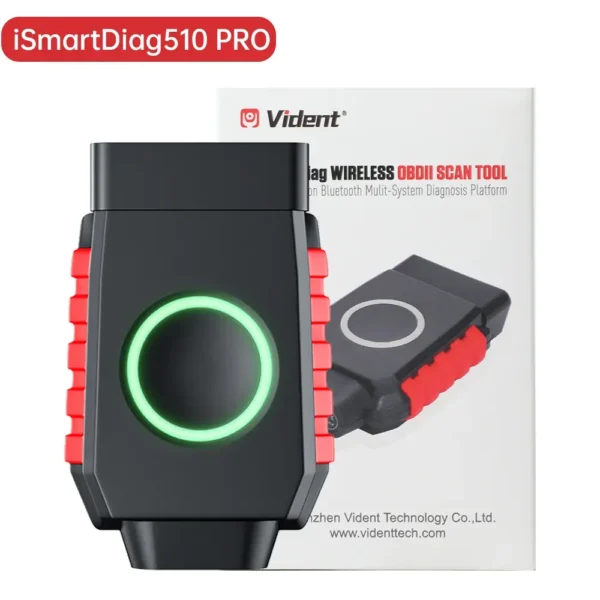 2023 Vident iSmartDiag510Pro OBD2 Scanner Bluetooth Car Diagnostic Tool Active Test Code Reader 28+ Services With CAN FD & DIOP - Image 4