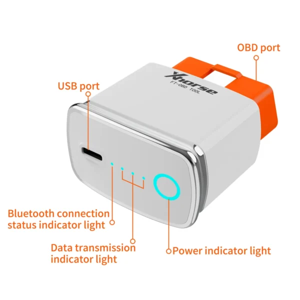 2024 Xhorse MINI OBD Tool FT-OBD for Toyota Smart Key Support Add Key and All Key Lost - Image 8