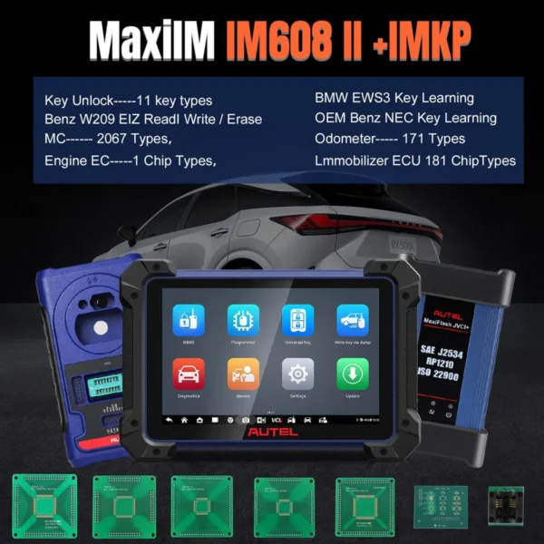 Autel MaxiIM IM608 II (IM608 PRO II) Automotive All-In-One Key Programming Tool US Version - Image 8