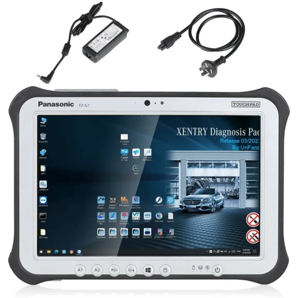 Super MB Pro M6+ Full Version DoIP Benz With 1TB HDD for BENZ Xentry and BMW ISTA-D ISTA-P Software Plus Panasonic FZ-G1 I5 Tablet Ready to Use - Image 7