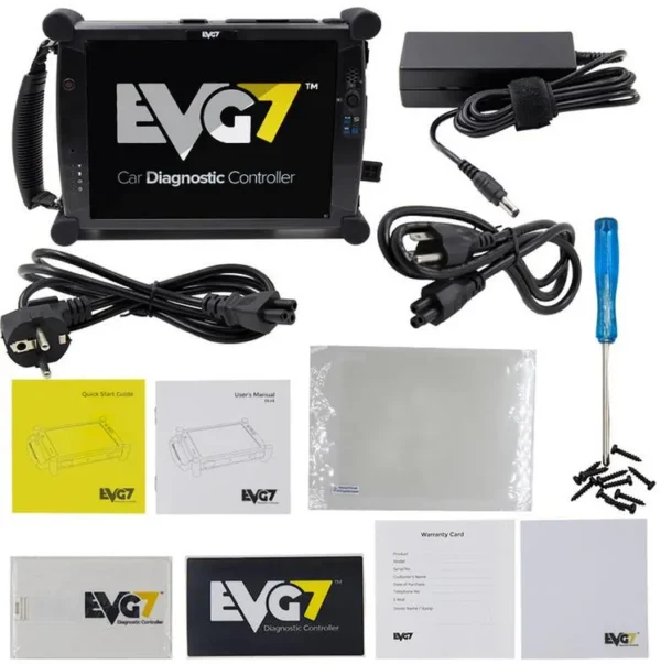 V2023.12 Mercedes BENZ C6 MB SD Connect C6 DoIP Xentry Diagnosis VCI Plus EVG7 Tablet PC Ready To Use - Image 9