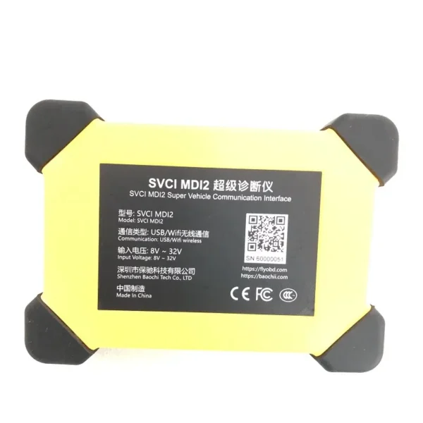 SVCI MDI2 Super Diagnostic Tool Compatible with Third-party Custom J2534 Protocol softwareCAN FD DOIP Communication - Image 2