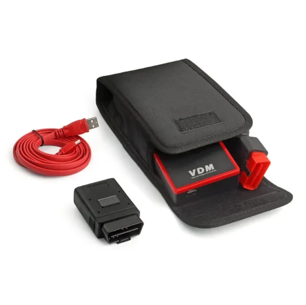 UCANDAS VDM V4.1 WiFi Full System OBDII Car Fault Scanner Car Diagnosis Maintenance Tool+Tablet WIN10 - Image 4