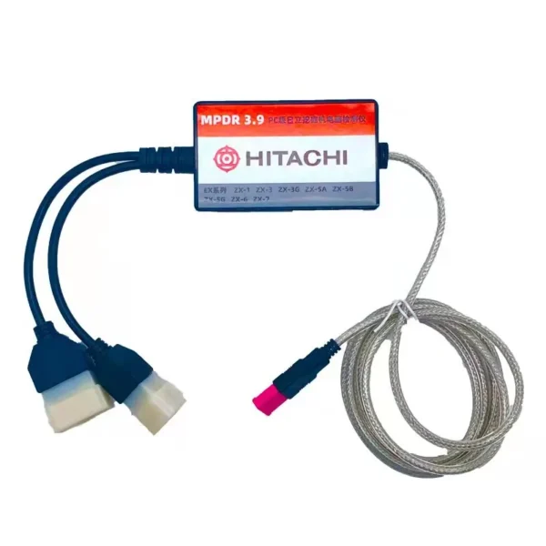 The Latest Version Heavy Duty Cable Diagnostic Tool Tester MPDR Software 3.9 for Hitachi EX Dr Full Range of Excavator