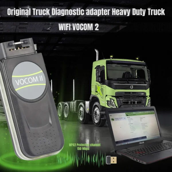 Original Mini Volvo Vocom II Adapter 88894200 Truck Diagnostic Tool Support Wifi Work for Volvo/Renault/UD/Mack Trucks - Image 6