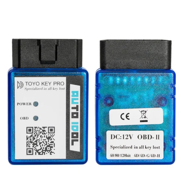 New Toyo Key Pro OBD II Support Toyota 40/80/128 BIT (4D, 4D-G, 4D-H) All Key Lost - Image 7