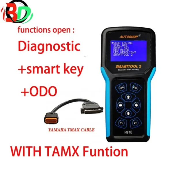 Motorcycle Scanner SMART TOOL2 Including Full System Diagnostic, Programming Smart Key ,ODO Adjust And Tmax Function