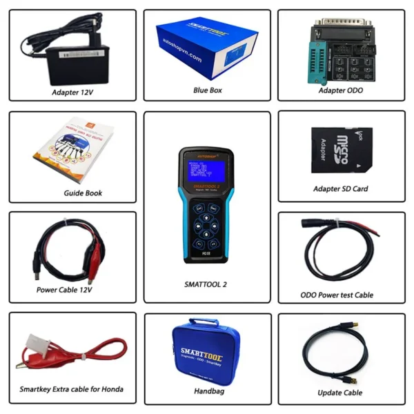 Motorcycle Scanner SMART TOOL2 Including Full System Diagnostic, Programming Smart Key ,ODO Adjust And Tmax Function - Image 7