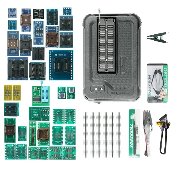 XGecu T48 USB Universal Programmer Support 31000 ICs For SPI/Nor/NAND Flash BIOS MCU EEPROM AVR PIC+30 part replace TL866II/TL866CS (Standard Version) - Image 3