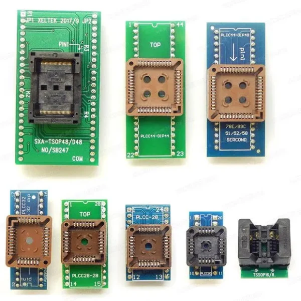 XELTEK SuperPro 6100N EEPROM IC Device Universal IC Chips programmer + 20 Adapters & EDID code - Image 5