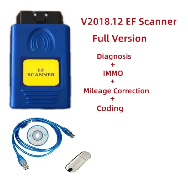 V2018.12 E/F Scanner II Full Version for BMW E/F Scanner II Diagnosis + IMMO + Mileage Correction + Coding - Image 2