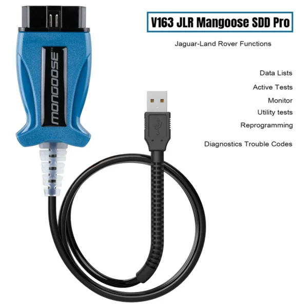 V163 JLR Mongoose SDD Pro For Jaguar And Land Rover Support Till 2017 With Multi-languages - Image 5