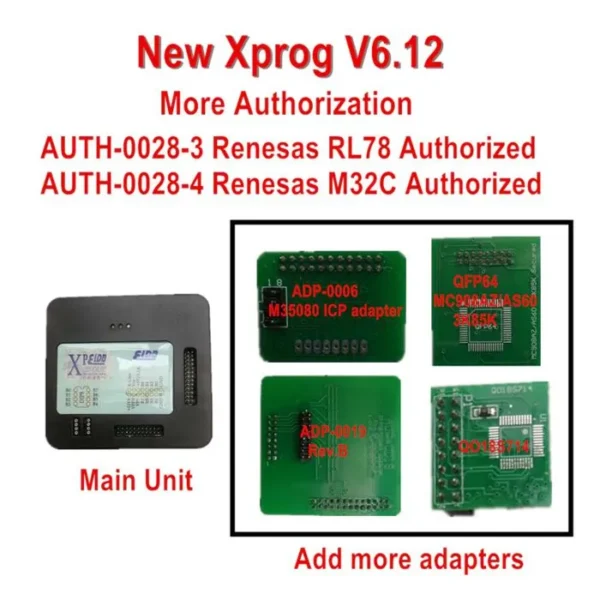 Latest Version Xprog V6.12 XPROG-M ECU Programmer With USB Dongle - Image 2