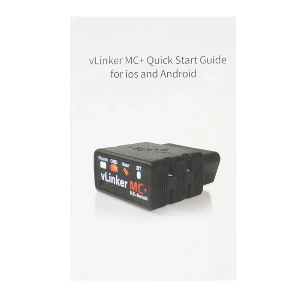 Original Vgate vLinker MC+ ELM327 Car Scanner OBD2 Auto Bluetooth 4.0 Diagnostic Tool for Android/IOS - Image 4