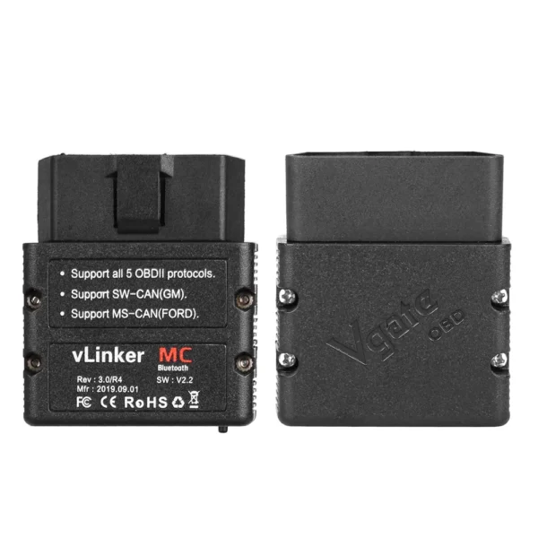 Original Vgate vLinker MC+ ELM327 Car Scanner OBD2 Auto Bluetooth 3.0 Diagnostic Tool for Android - Image 5