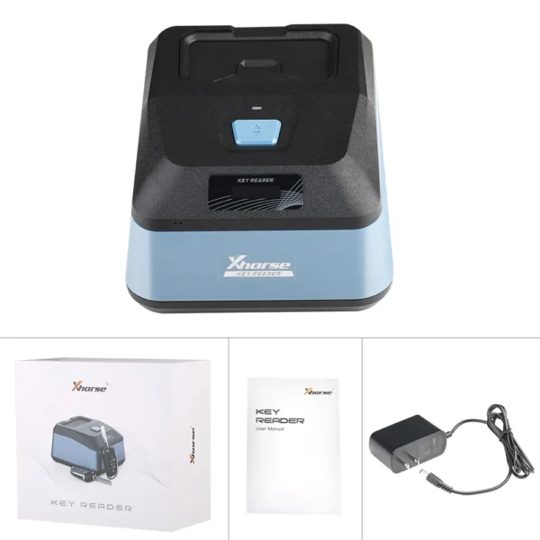 Xhorse Condor XC-Mini Plus II Key Cutting Machine Plus Key Reader XDKP00GL Blade Skimmer Key Identification Device - Image 7