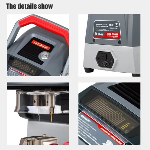 Xhorse Dolphin XP005 Automatically Key Cutting Machine Plus VVDI Key Tool Max As a Screen - Image 4