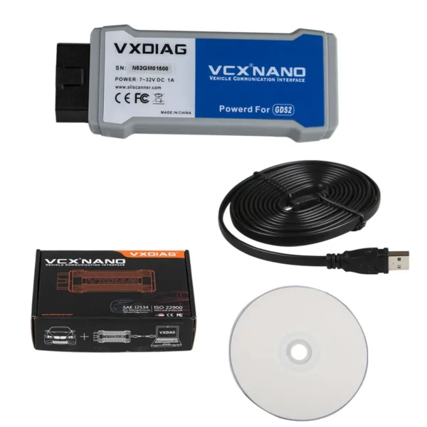 USB Version VXDIAG VCX Nano for GM/OPEL GDS2 V2022.05 Tech2WIN 16.02.24 Diagnostic Tool - Image 5