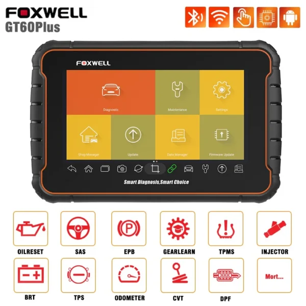 Foxwell GT60 Plus Premier Android Automotive Diagnostic Platform - Image 12