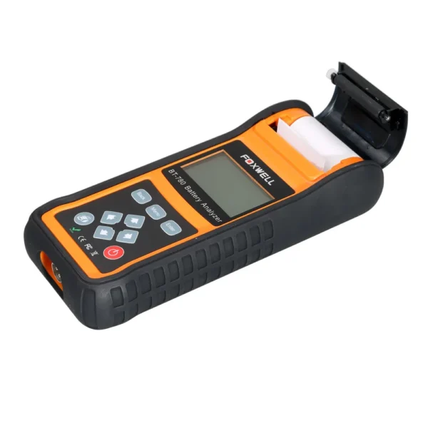 Foxwell BT780 BT-780 Battery Analyzer with Built-in Thermal Printer - Image 2