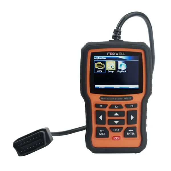 Foxwell NT510 Elite Multi-System Scanner with 1 Free Car Software+OBD Service Reset Bi-Directional Active Test - Image 6