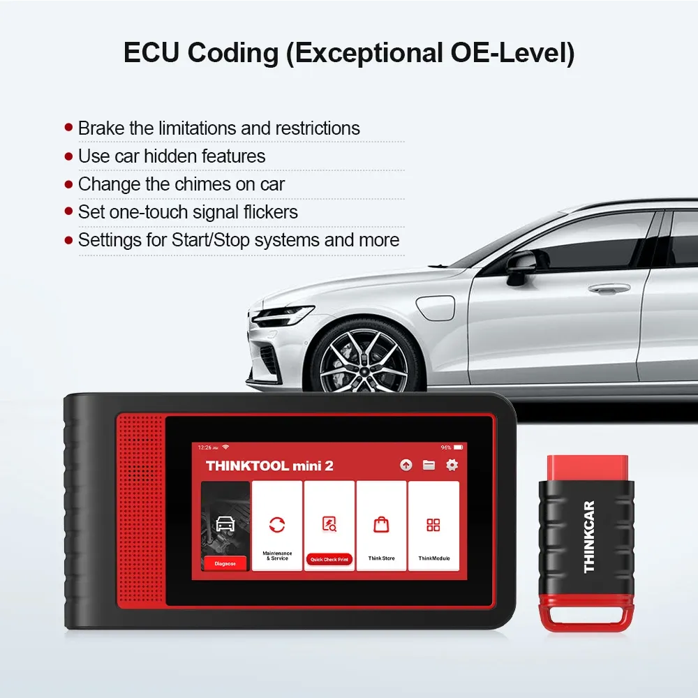 Think Car THINKCAR Thinktool Mini 2 Car Diagnostic Tool Obd2 Scanner Automotive ...