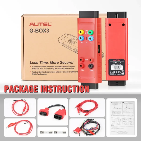 [US Version] 2024 Autel MaxiIM IM608 II IM608 PRO II Full Kit Plus IMKPA Accessories with G-Box3 and APB112 Upgraded Version of Autel IM608 PRO - Image 10