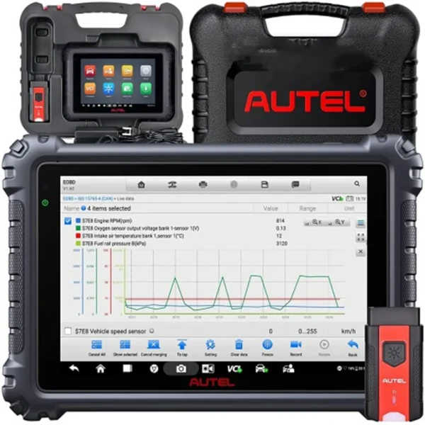 2023 Autel MaxiCOM MK906 PRO Scanner Upgraded of MS906 Pro/MK906BT Diagnostic Tool with Advanced ECU Coding - Image 9