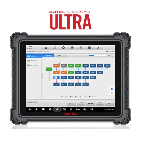 Original Autel Maxisys Ultra Intelligent Full System Diagnostic Tool With MaxiFlash VCMI Support ECU Programming - Image 5