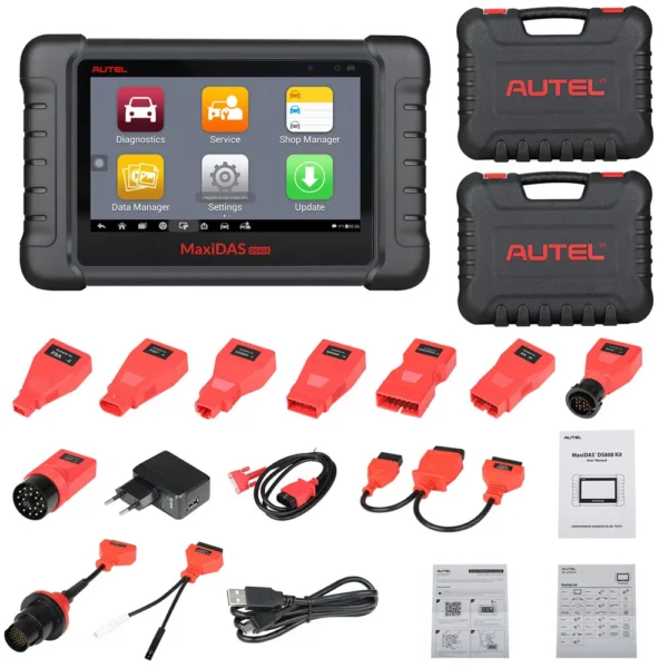 Original Autel MaxiDAS DS808K Tablet Diagnostic Tool Full Set Support Injector Coding & Key Coding - Image 9