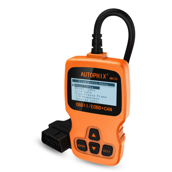 AUTOPHIX OM123 OBD2 EOBD CAN Hand-held Engine Code Reader