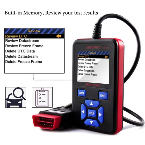 AUTOPHIX OBDMATE OM580 Auto Scanner OBDII Code Read Scanner - Image 10