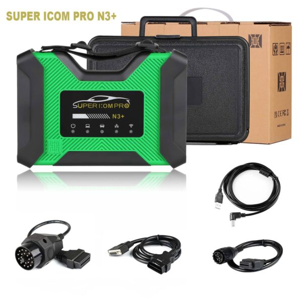 SUPER ICOM PRO N3+ BMW Full Configuration with V2024.3 SSD and Engineers Programming Win10